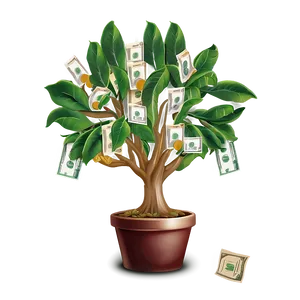 Money Tree A PNG image