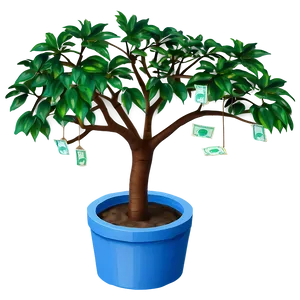 Money Tree Branches PNG 47
