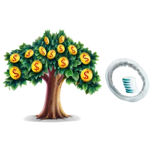 Money Tree C PNG image