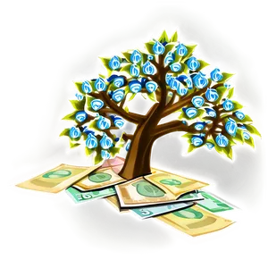 Money Tree Drawing Png 06272024 PNG image