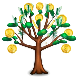 Money Tree Emoji PNG 60