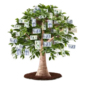 Money Tree In Landscape PNG 06272024