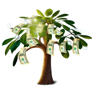 Money Tree In Sunlight PNG Kuv48 PNG