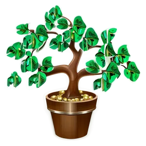 Money Tree Vector PNG Yho40 PNG