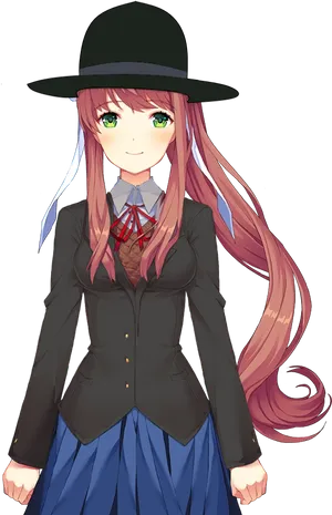 Monika D D L C Character Art