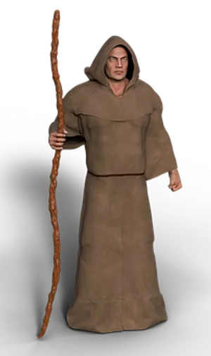 Monk_with_ Staff