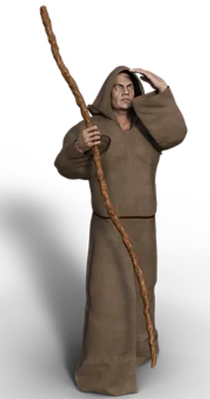 Monk_with_ Staff