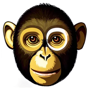 Monkey Face Mask Design Png Bqh27 PNG image