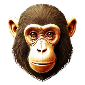 Monkey Face Profile View PNG 06272024 PNG