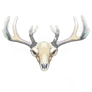 Monochrome Deer Antler PNG Kfd6 PNG