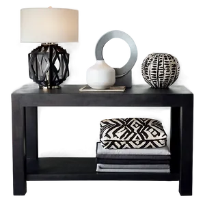 Monochrome Home Decor PNG Trx