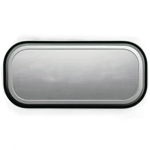 Monochrome Vector Rounded Rectangle Png 66 PNG image