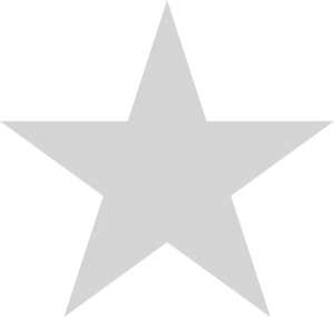 Monochrome_ White_ Star_ Graphic PNG image