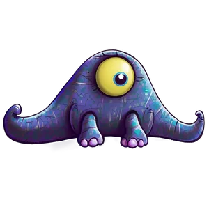 Monster Doodle Png Iem PNG image