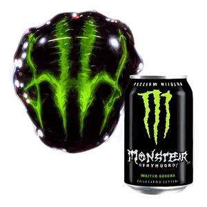 Monster Energy Drink Biohazard Edition Png Cqi PNG image