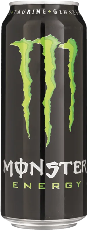 Monster Energy Drink Can PNG image