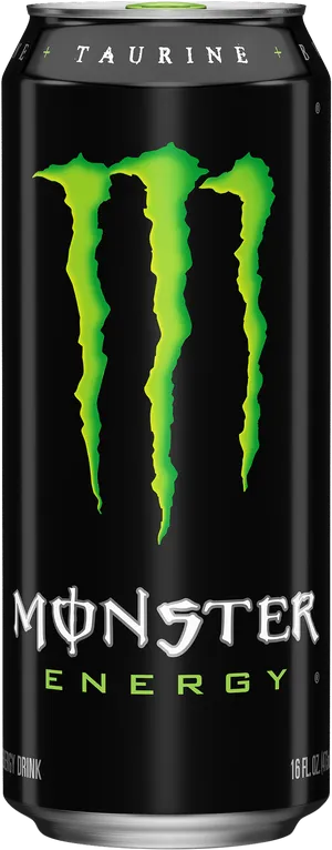 Monster Energy Drink Can PNG image