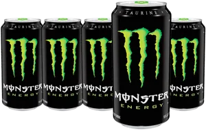 Monster Energy Drink Cans