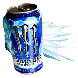 Monster Energy Drink Iceberg Chill PNG 06202024 PNG