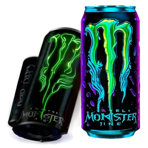 Monster Energy Drink Neon Sign PNG 06202024