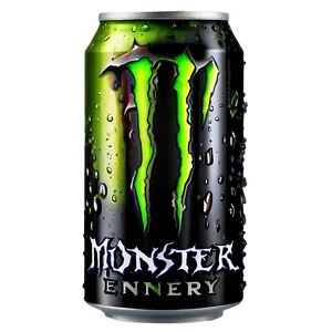 Monster Energy Drink With Dew Drops Png 93 PNG image