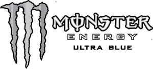 Monster Energy Ultra Blue Logo PNG