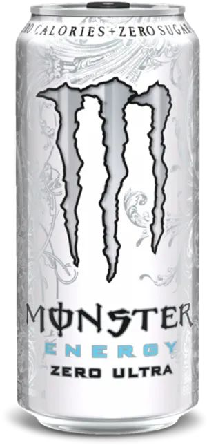 Monster Energy Zero Ultra Can PNG image