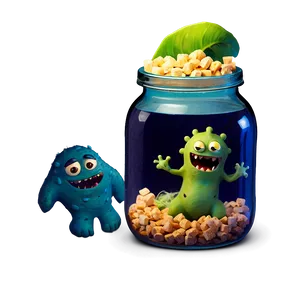 Monster In A Jar PNG Ydv