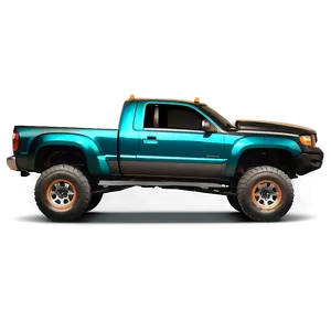 Monster Pickup Truck PNG Uws