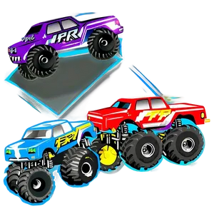Monster Truck Arena PNG 05242024