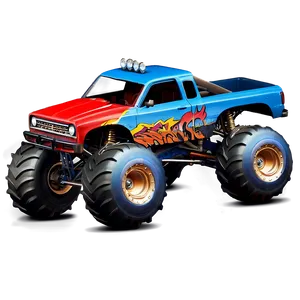 Monster Truck Clash PNG Qhu