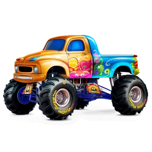 Monster Truck Craze PNG Abc