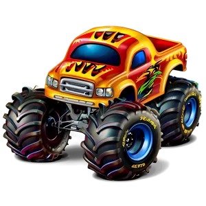 Monster Truck Fever PNG 05242024