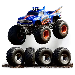Monster Truck Fury PNG Nkr