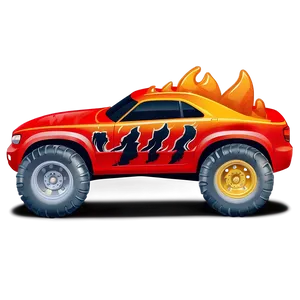 Monster Truck Glory PNG Uen73
