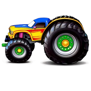 Monster Truck Hero PNG Pjn91