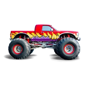 Monster Truck King PNG Gei