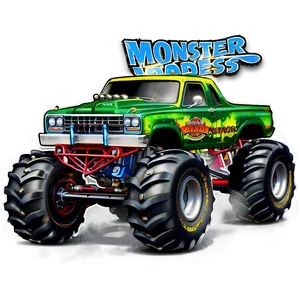 Monster Truck Madness Png 05242024 PNG image