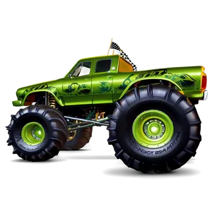 Monster Truck Mayhem PNG 9