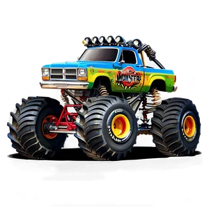 Monster Truck Mayhem PNG Nhe