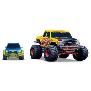 Monster Truck Odyssey PNG Cuq