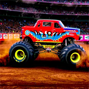 Monster Truck Rally Png Odf PNG image