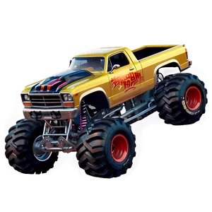 Monster Truck Rampage PNG 05242024