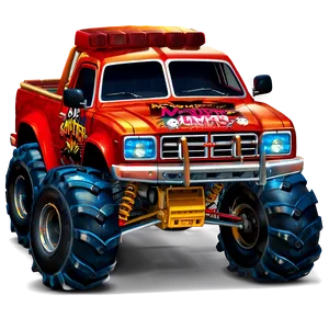 Monster Truck Rampage PNG 40