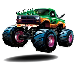 Monster Truck Roar PNG Fgh