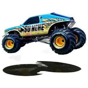 Monster Truck Showdown Png 05242024 PNG image