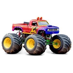 Monster Truck Spectacle Png 05242024 PNG image