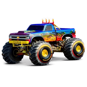 Monster Truck Spectacle Png 39 PNG image