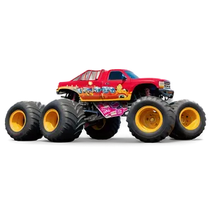Monster Truck Storm PNG 05242024