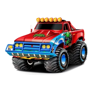 Monster Truck Storm PNG 05242024